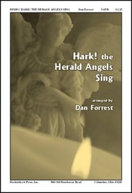 Hark! The Herald Angels Sing SATB choral sheet music cover Thumbnail